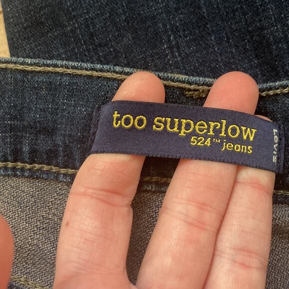 Levi’s “too superlow” Jeans, Size 11 - Picture 5 of 8